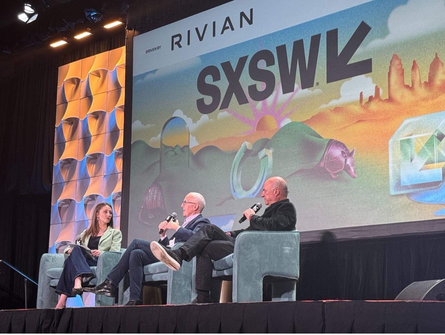 Kevin O’Leary joins Frank McCourt onstage at SXSW to discuss bid for TikTok.